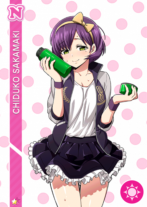 Cards 1324 坂巻千鶴子 N Llsif En