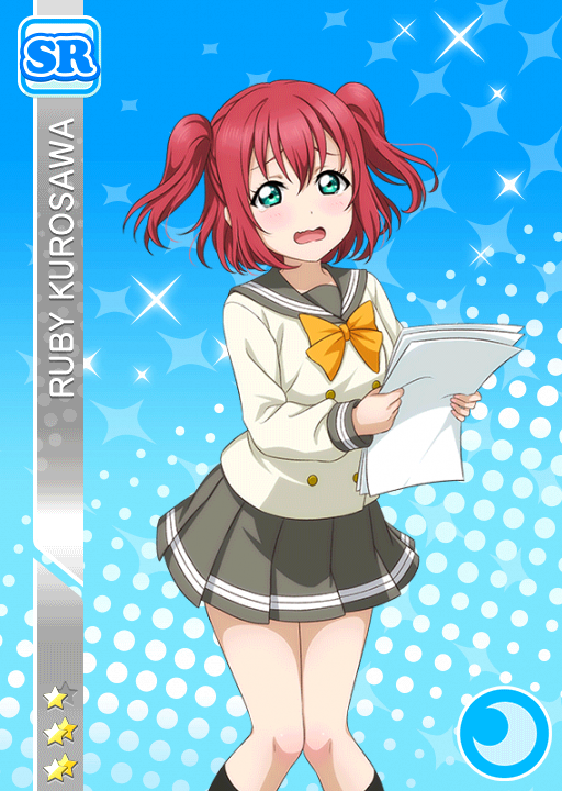 Cards - #1545 黒澤ルビィ SR | LLSIF EN