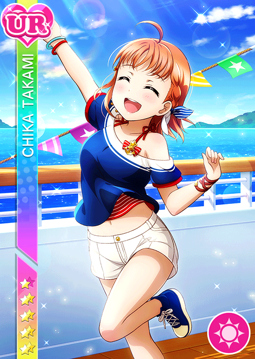 Cards - #2034 高海千歌 UR | LLSIF EN