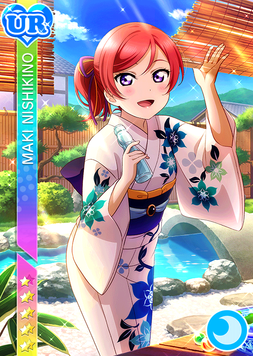 Cards 58 西木野真姫 Ur Llsif En