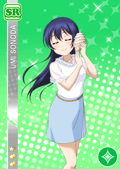 Cards - #2113 園田海未 SR | LLSIF EN