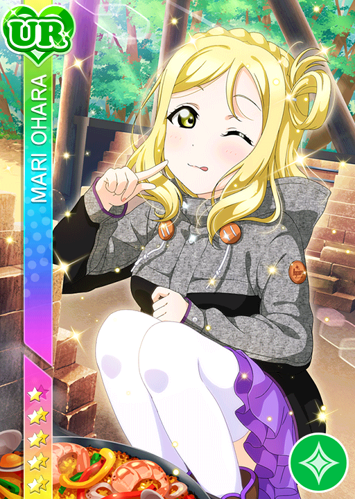 ラブライブ 小原鞠莉 カード ⑤ カードリスト ｜ ヴァイスシュヴァルツ｜Weiβ Schwarz