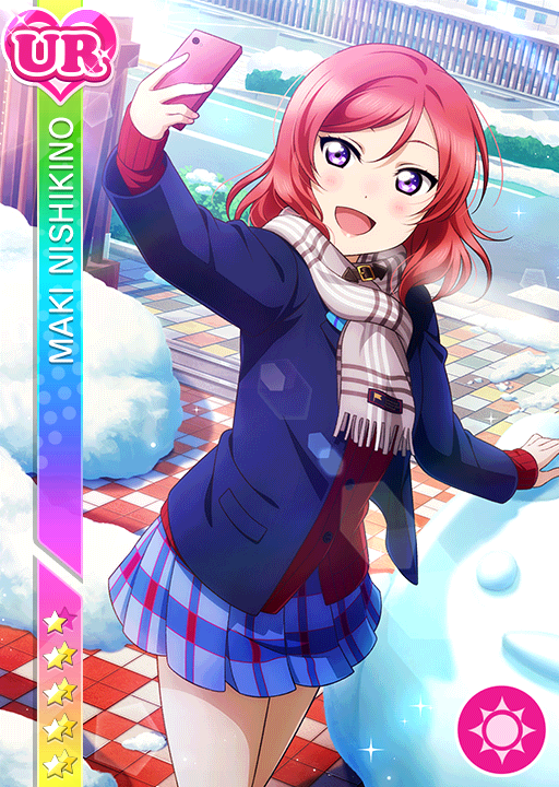 Cards 2235 西木野真姫 Ur Llsif En