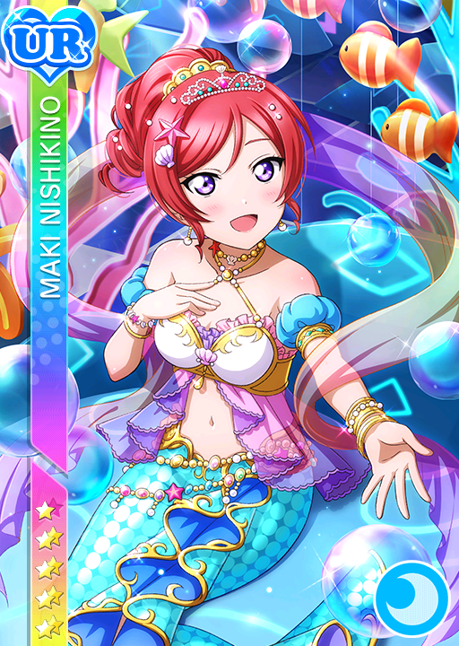 Cards 2700 西木野真姫 Ur Llsif En