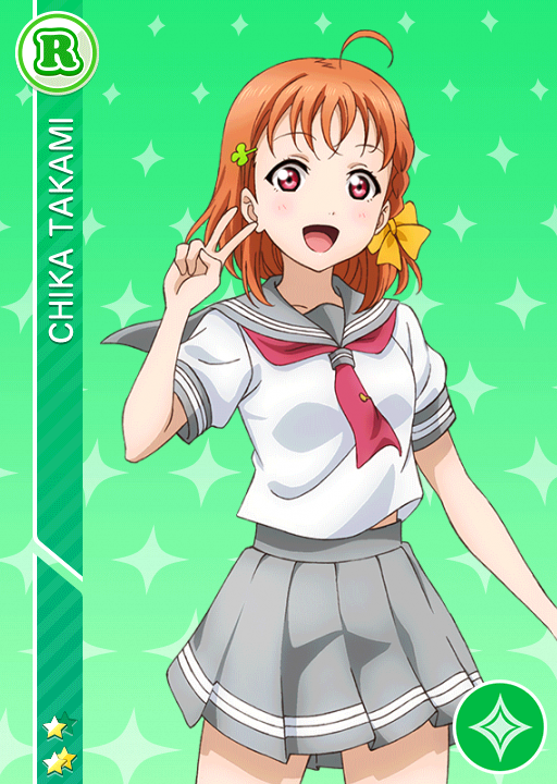 Cards 786 Chika Takami R Llsif En