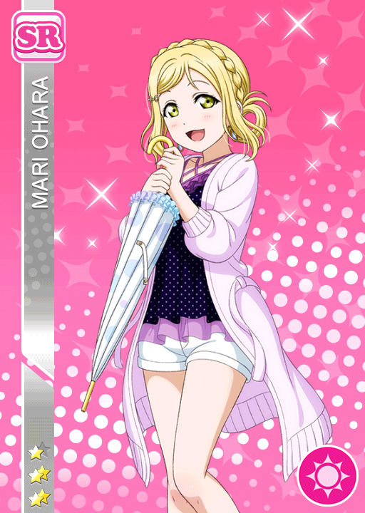 Cards - #2405 小原鞠莉 SR | LLSIF JP