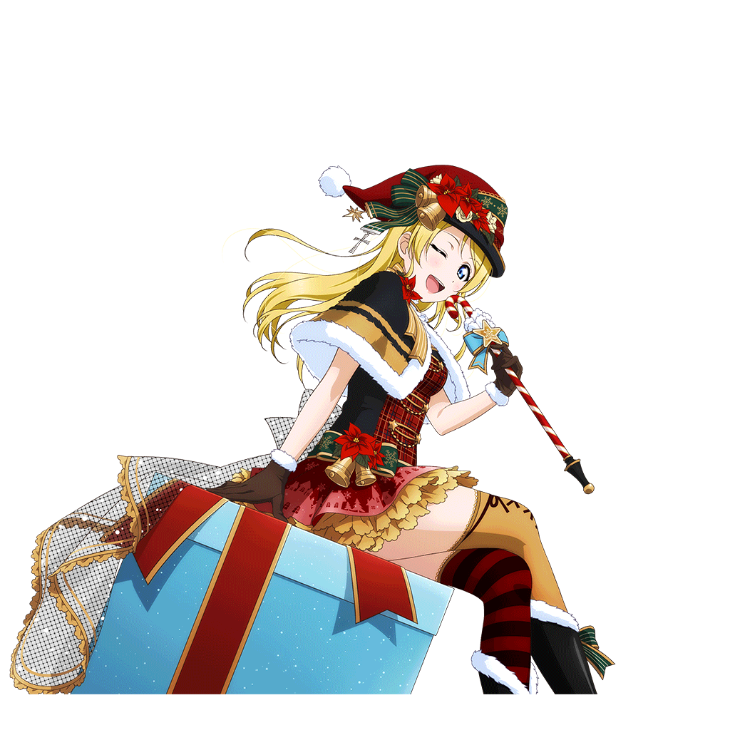 絢瀬絵里　GIGO　Alice ラブライブ】絢瀬絵里生誕祭2024にGiGOでバースデーカード貰っ
